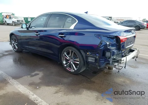 2021 Infiniti Q50 Signature Edition из США, поврежденный, VIN JN1EV7CP3MM705885